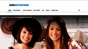 What Ourmotivations.com website looked like in 2021 (2 years ago)