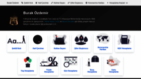 What Ozdemirburak.com website looked like in 2021 (2 years ago)