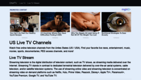 What Onxtv.com website looked like in 2021 (2 years ago)
