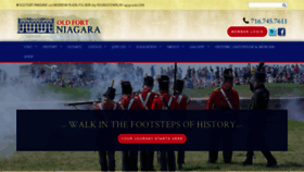 What Oldfortniagara.org website looked like in 2021 (2 years ago)