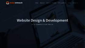 What Oriolinfotech.com website looked like in 2021 (3 years ago)