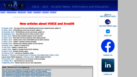 What Os2voice.org website looked like in 2021 (2 years ago)