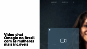 What Omeglebrazil.com website looked like in 2021 (2 years ago)
