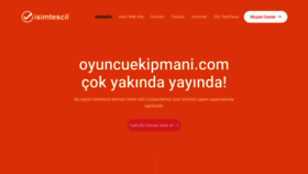 What Oyuncuekipmani.com website looked like in 2021 (2 years ago)