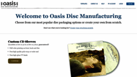 What Oasiscd.com website looked like in 2021 (2 years ago)