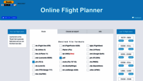 What Onlineflightplanner.org website looked like in 2021 (2 years ago)