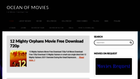 What Oceanofmovies.se website looked like in 2021 (4 years ago)