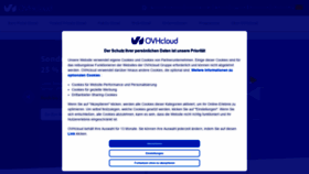 What Ovh.de website looked like in 2021 (2 years ago)