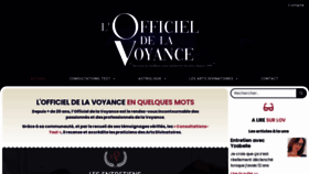 What Officieldelavoyance.org website looked like in 2021 (2 years ago)