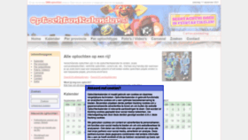 What Optochtenkalender.nl website looked like in 2021 (2 years ago)