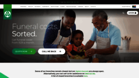 What Oldmutual.co.za website looked like in 2021 (2 years ago)