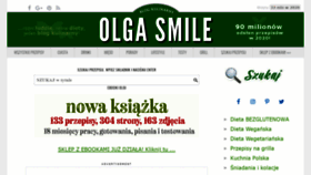 What Olgasmile.com website looked like in 2021 (2 years ago)