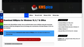 What Officialkmspico.com website looked like in 2021 (2 years ago)