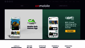 What Onmobile.com website looked like in 2021 (2 years ago)