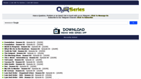 What O2tv.org website looked like in 2021 (2 years ago)