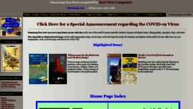 What Omnimap.com website looked like in 2021 (3 years ago)