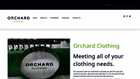 What Orchardclothing.co.uk website looked like in 2021 (2 years ago)