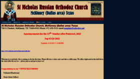 What Orthodox.net website looked like in 2021 (4 years ago)