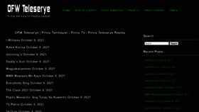 What Ofwteleserye.su website looked like in 2021 (2 years ago)