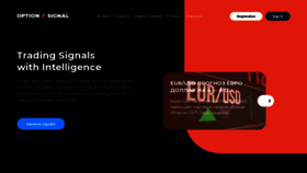 What Option-signal.ru website looked like in 2021 (4 years ago)