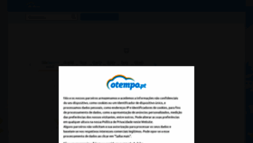 What Otempo.pt website looked like in 2021 (3 years ago)
