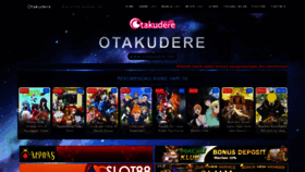 What Otakudere.net website looked like in 2021 (2 years ago)