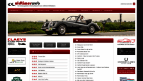 What Oldtimerweb.be website looked like in 2021 (2 years ago)