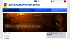 What Ordineavvocatitorino.it website looked like in 2021 (2 years ago)