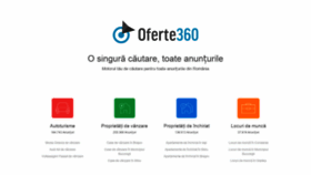 What Oferte360.ro website looked like in 2021 (2 years ago)