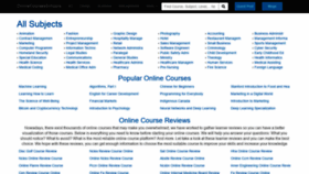 What Onlinecoursesschools.com website looked like in 2021 (2 years ago)