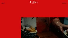 What Ogilvydo.com website looked like in 2021 (2 years ago)