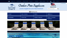What Outdoorpatiosupplies.com website looked like in 2021 (2 years ago)