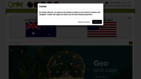 What Omlet.com.au website looked like in 2021 (3 years ago)