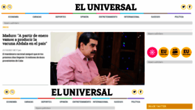 What Opinion.eluniversal.com website looked like in 2021 (2 years ago)