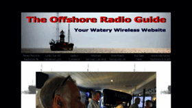 What Offshore-radio.de website looked like in 2021 (2 years ago)