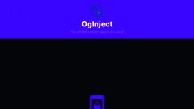What Oginject.vip website looked like in 2021 (2 years ago)