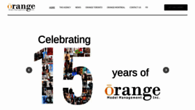 What Orangemodels.ca website looked like in 2021 (2 years ago)