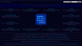 What Oldskool.org website looked like in 2021 (2 years ago)