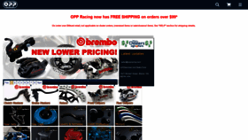 What Oppracing.com website looked like in 2021 (3 years ago)