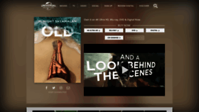 What Old.movie website looked like in 2021 (2 years ago)