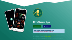 What Octostreamapk.com website looked like in 2021 (2 years ago)