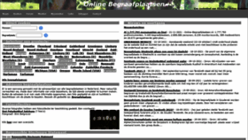 What Online-begraafplaatsen.nl website looked like in 2021 (4 years ago)