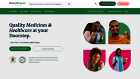What Onehealthng.com website looked like in 2021 (2 years ago)