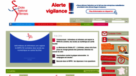 What Ordre-infirmiers.fr website looked like in 2021 (2 years ago)