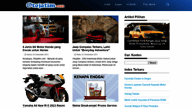 What Otojatim.com website looked like in 2021 (2 years ago)
