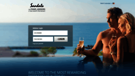 What Obeta.sandals.com website looked like in 2021 (2 years ago)