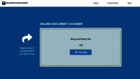 What Onlinephotoscanner.com website looked like in 2021 (2 years ago)