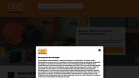 What Obo.de website looked like in 2021 (2 years ago)