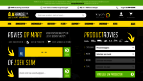 What Oliehandel.nl website looked like in 2021 (3 years ago)