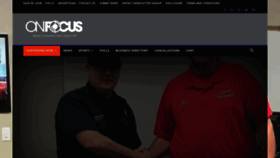 What Onfocus.news website looked like in 2021 (2 years ago)